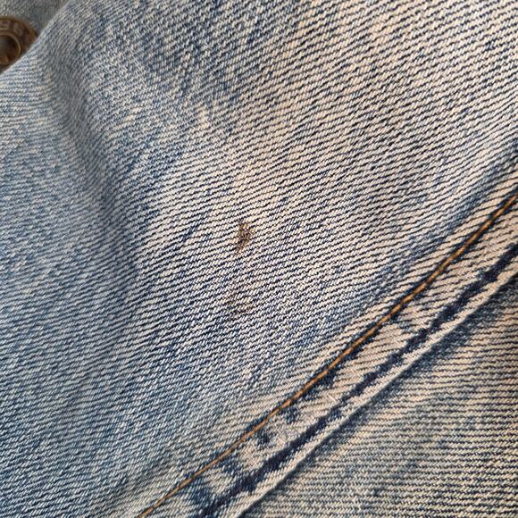 Gap 1969 Men’s Trucker Denim Jacket Medium Tint Wash Fall 2006 Size M/L Fit - Picture 8 of 13